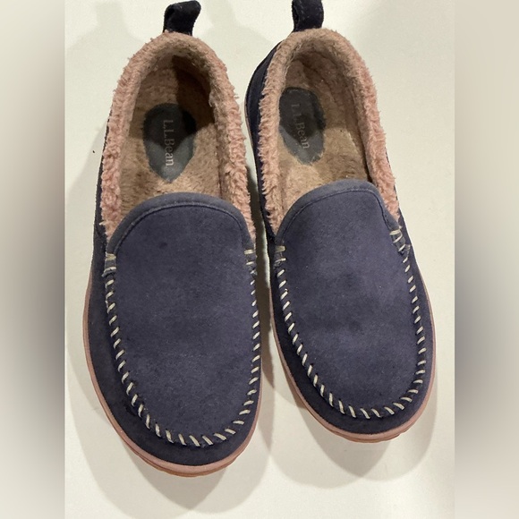 L.L. Bean Women’s Indigo Blue Mountain Slippers 8 - Picture 9 of 11